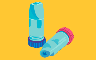 Two inhalers Two inhalers