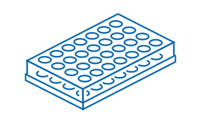 A microplate screening icon, representing compound screening, DNA-encoded libraries, metabolite libraries, and small-molecule discovery solutions. A microplate screening icon, representing compound screening, DNA-encoded libraries, metabolite libraries, and small-molecule discovery solutions.