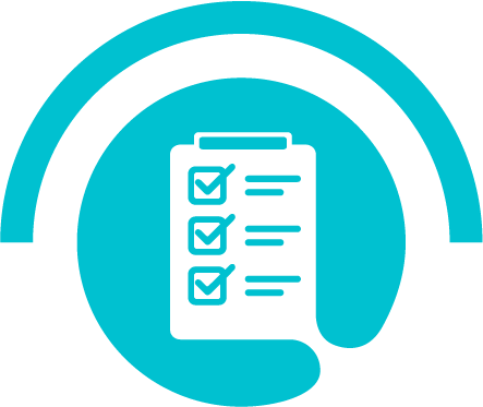The image features a turquoise icon of a clipboard with three checked boxes, suggesting a theme of completion, approval, or a checklist. The image features a turquoise icon of a clipboard with three checked boxes, suggesting a theme of completion, approval, or a checklist.