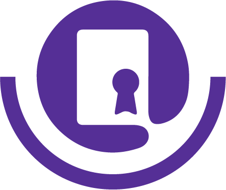 The image appears to be an icon representing security or privacy. The image appears to be an icon representing security or privacy.