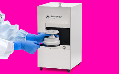 Rapid-C+ System with integrated multi-jet impaction air sampler