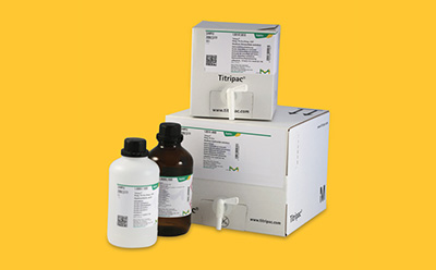 Analytical Reagents Analytical reagents packaged in bottles and Titriac lab acids avaiable for medical device anayltical chemistry applications.