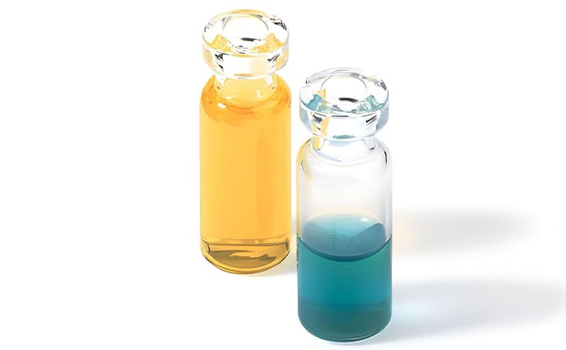 Crimp top headspace vials Laboratory Solvents