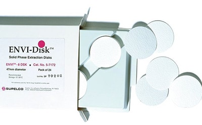 可提高大量样品处理速度的Supelclean™ ENVI™-8 DSK SPE膜