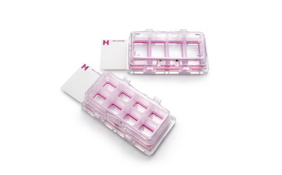 Millicell® EZ slides for all-in-one culturing, fixing, staining, and viewing of cells 