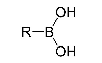 硼酸分子的化学结构 硼酸分子的化学结构
