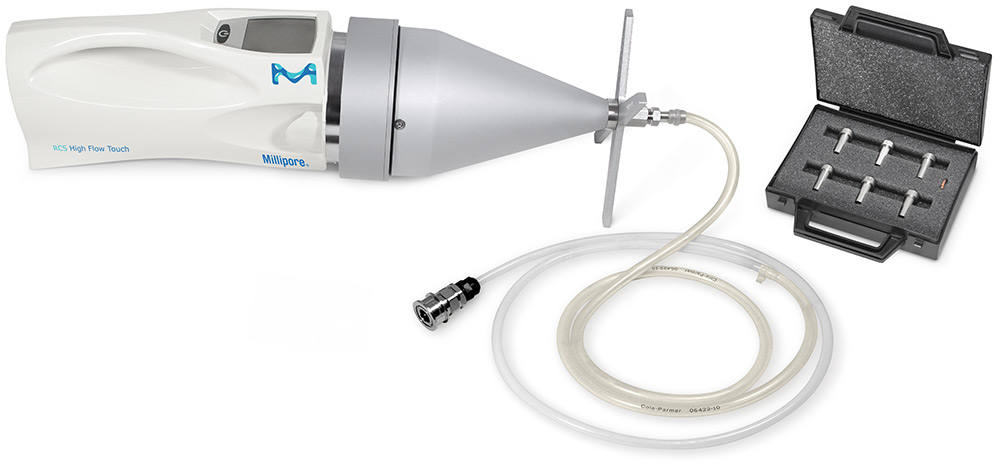 RCA air samplers for ambient air and compressed gases RCS®高流量接触式微生物空气采样器适于采样环境空气和压缩气体