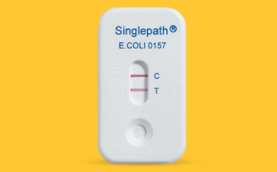 Singlepath® E. coli Lateral Flow Test Lateral Flow Test for pathogen detection