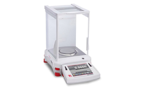 OHAUS® products Product photograph of a precision balance.