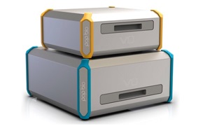 Pop-Bio Vü imaging systems Photograph showing Pop-Bio Vü chemiluminescence and fluorescence imaging systems.