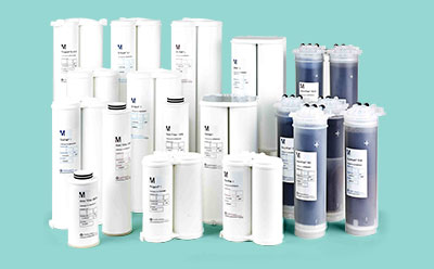 Water purification cartridges for Milli-Q® water systems