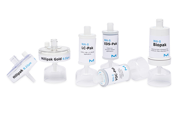Range of Milli-Q® Application-Pak Filters & Polishers Milli-Q® 应用 POD-Paks 系列