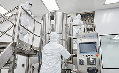 Viral vector GMP manufacturing Small- to large-scale, suspension and adherent clinical through commercial GMP manufacturing, including fill/finish services