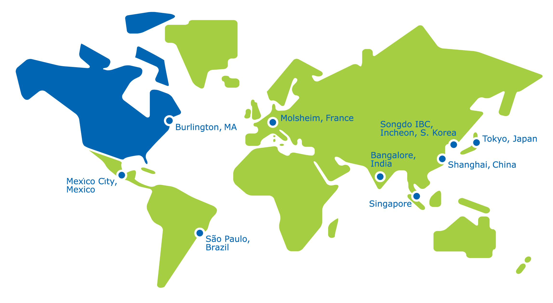 MLab Map Map of M Lab Collaboration Centers for bioprocess optimization