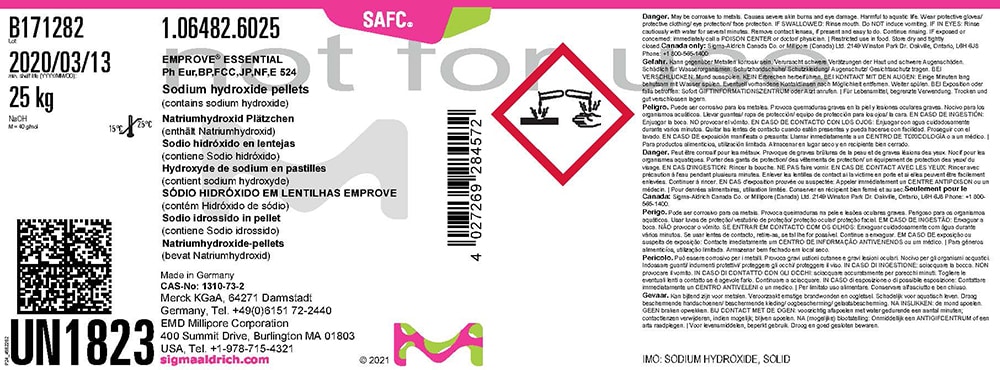 Sample Smart Label with 2D Data Matrix GS1 Barcode 带有二维数据矩阵 GS1 条形码的智能标签样本