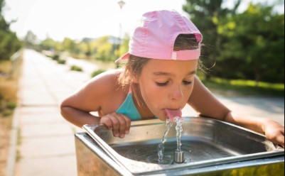 Drinking water safety is protected by local regulatory standards and regular water analysis