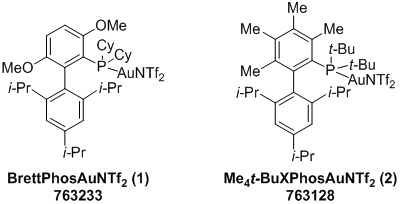Cationic Gold(I) Complexes Based on Bulky Phosphine Ligands: New Opportunity for Efficient Gold Catalysis