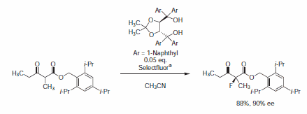 enantioselective-fluorination 对映选择性质子化反应