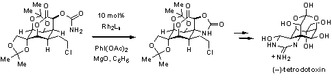 Stereospecific C–H bond amination Stereospecific C–H bond amination