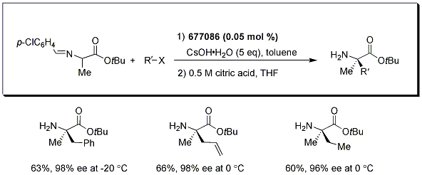alanine-derived Schiff base alanine-derived Schiff base