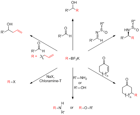 The Versatility of Organotrifluoroborates Organotrifluoroborates from us