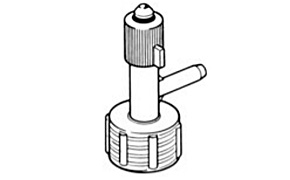 Diagram of an Oxford Sure/Seal™ storage valve cap