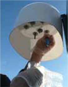 Installation of radiello Cartridges in Shelter