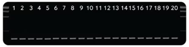 Amplification of plasmid cDNA using Ultrapure water Blot showing consistent levels of plasmid cDNA amplification over 20 trials.