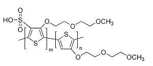Chemical structure of Plexcore® OC Inks Chemical structure of Plexcore® OC Inks