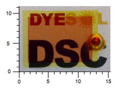 Dyesol translucent test battery made with N-719 Dyesol translucent test battery made with N-719