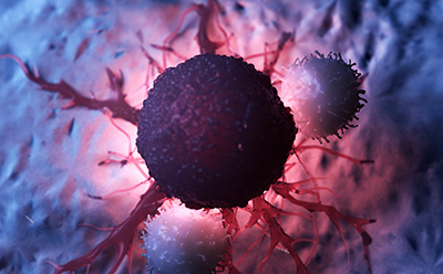 Image of a general cancer biomarker that can be detected by multiplex cancer immunoassays. 
