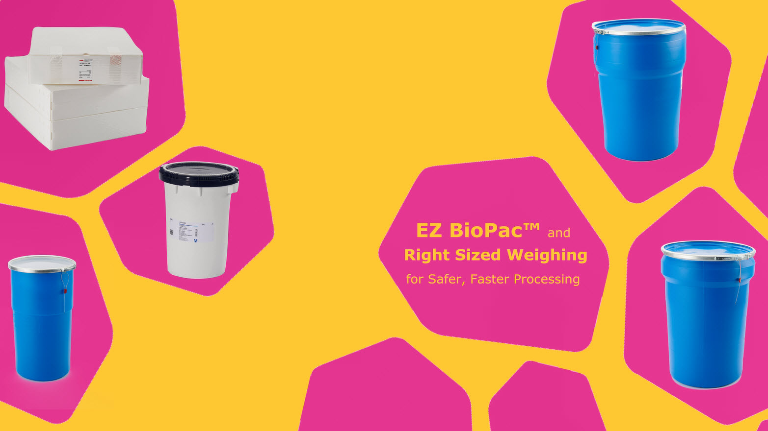 EZ BioPac<sup>®</sup> and Right Sized Weighing EZ BioPac<sup>®</sup> and Right Sized Weighing