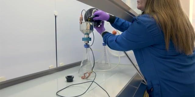 How to use the Hydrosol™ Filter Holder to Filter Flammable Liquids