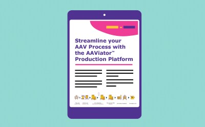 Cover image of Streamline your AAV Process with the AAViator™ Production Platform White Paper