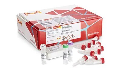 Nucleic Acid Extraction & Purification kit box and component vials
