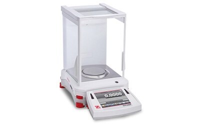 OHAUS® Precision Balance Product photograph of a precision balance.