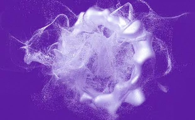 白色固体物质，可溶解成细粉/水