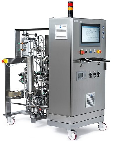 CoPrime® Biochromatography System CoPrime®系统是一种全自动系统,用于生物药物制造和cGMP工业规模生产。