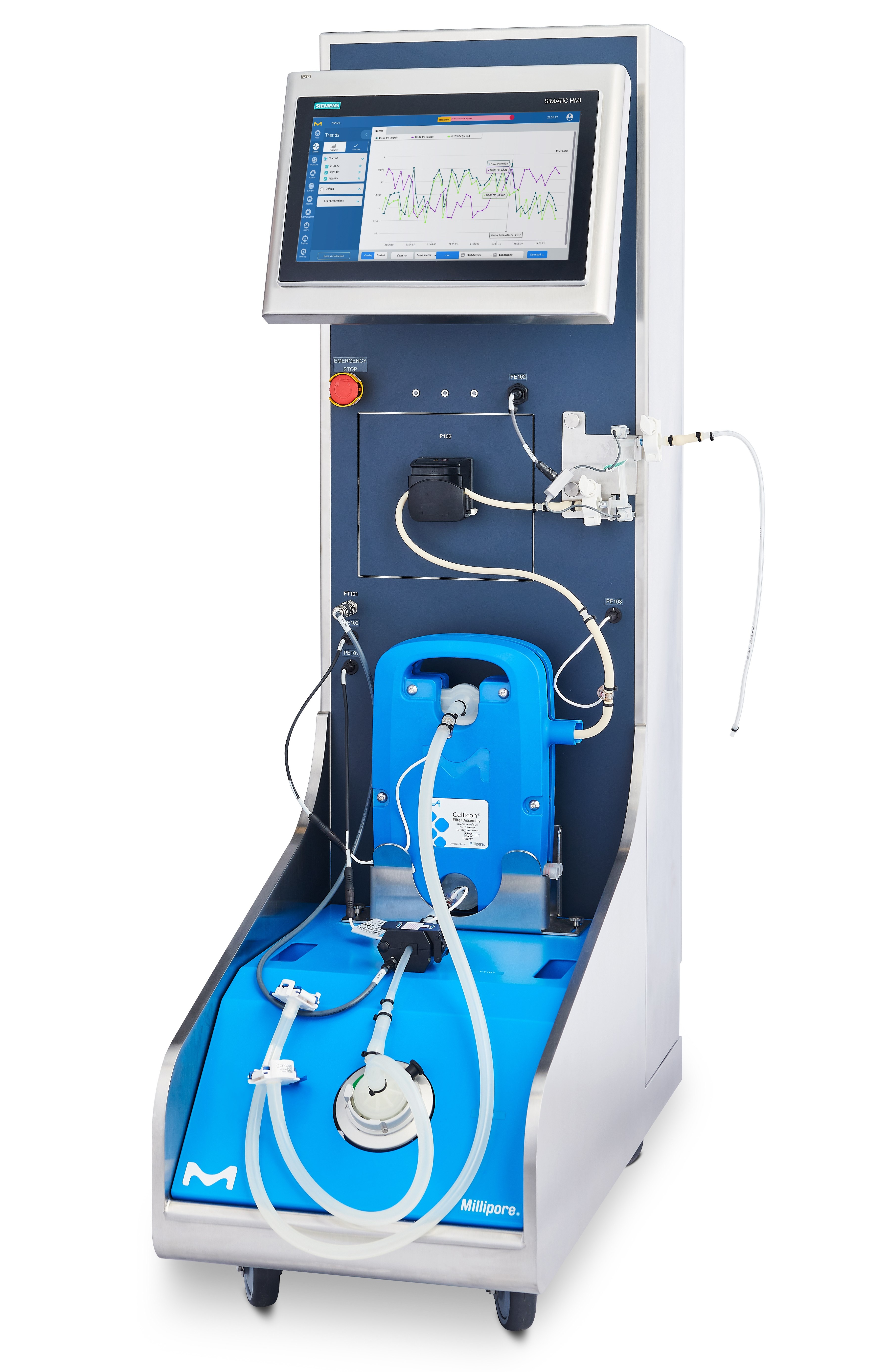 Cellicon Filter Assembly Mobius Cell Retention Solution Cellicon® Filter and Controller: A Superior Perfusion Solution for Seed Train Intensification with Optimized Process Control