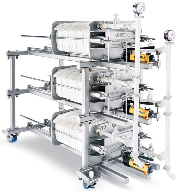 Pod过滤器系统，用于实验室、中试和工业规模应用中的一级和二级纯化