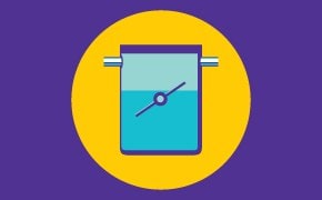Illustration of flocculation basin with gentle mixing promoting aggregation of particles into larger flocs for removal