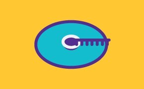 Icon showing primary wastewater treatment where large solids and debris are removed by screening and sedimentation.