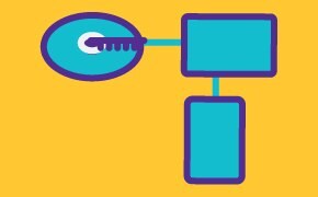 Icon illustrating tertiary wastewater treatment for advanced polishing and removal of nutrients, pathogens, and remaining contaminants.