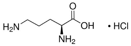 L-ornithine chemical structure