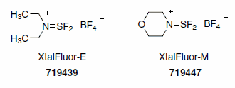 Structures of the new deoxofluorination reagents