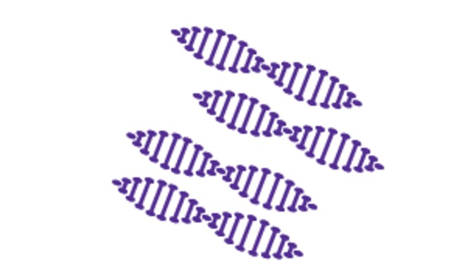 A graphic showing the third stage of setting up a DNA-encoded library called Amplify and Sequence, during which the hits are isolated, the DNA is amplified with PCR and the DNA code is then sequenced.