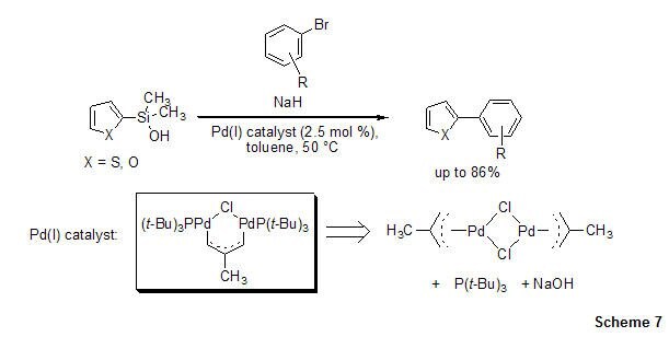 Aryl(dimethyl)silanol coupling