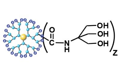 Tris(hydroxymethy aminomethane (TRIS))<br>(Neutral Dendrimer)