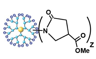 Carbomethoxypyrrolidone (CMePyrr)<br> (Neutral Dendimer)