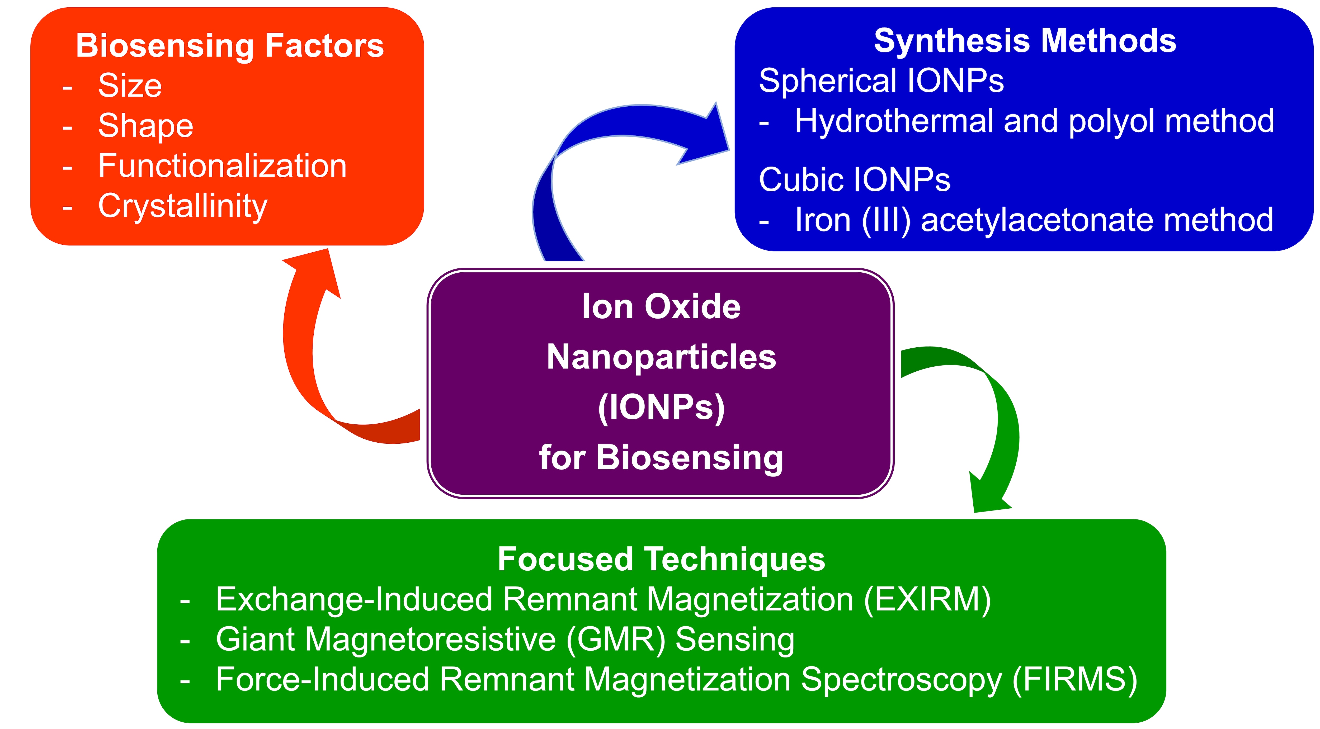 Magnetic nanoparticles for biosensing